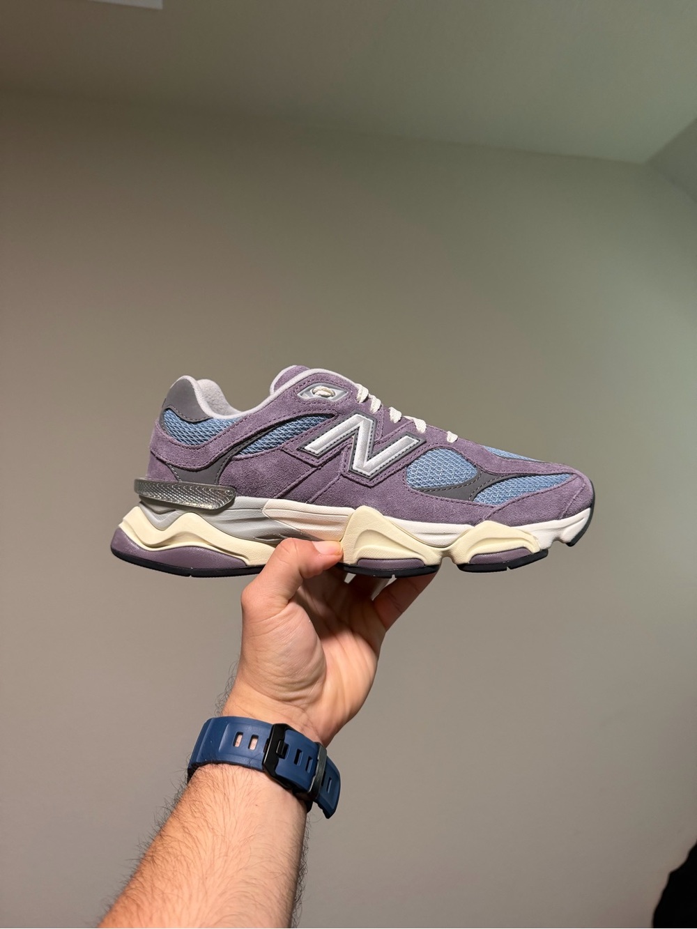 New Balance 9060 ‘Shadow Purple’ Low Top Suede Sneakers U9060SFA
